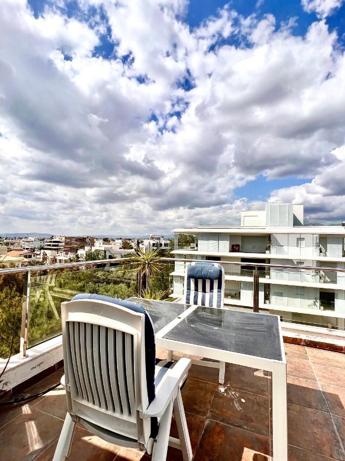 Citycenter Penthouse Mini Private Pool With Hydromassage And Great Town View Atenas Exterior foto